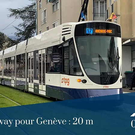Homey Awesome - Proche Gare Et Tram - Centre-ville - Balcon Prive - Wifi Gratuit * Annemasse