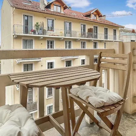 Homey Awesome - Proche Gare Et Tram - Centre-ville - Balcon Prive - Wifi Gratuit